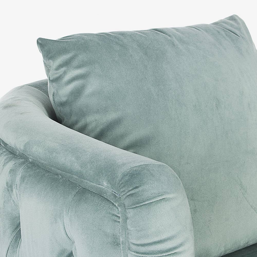 Regency Seafoam Tufted Accent Chair - Image 4