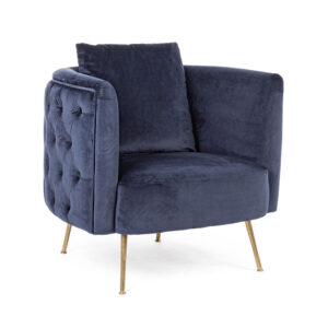Regency Midnight Tufted Accent Chair