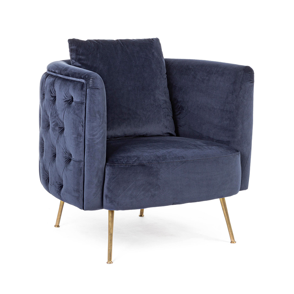 Regency Midnight Tufted Accent Chair