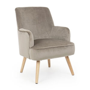 Aurora Velvet Arm Chair