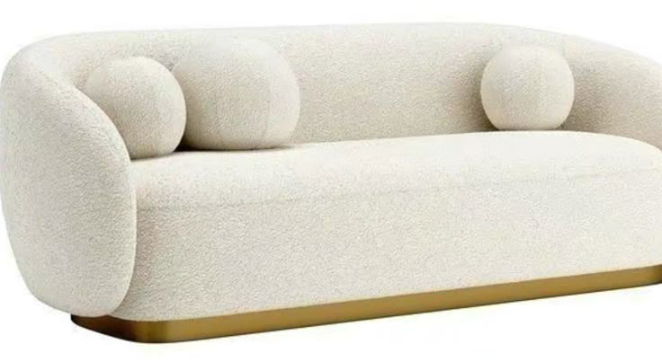 Orbit Bouclé Modern Couch