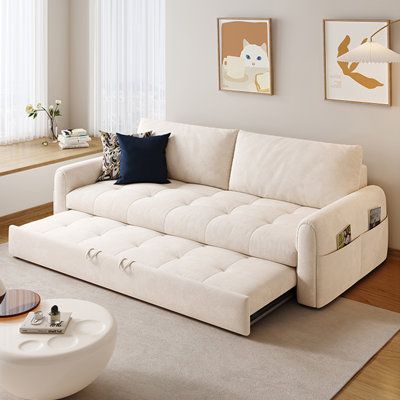Urban Luxe Pull-Out Sofa Cum Bed