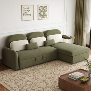 Verde Luxe Corner Sofa Cum Bed
