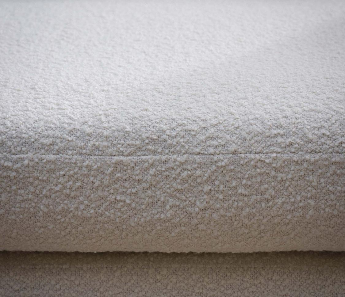 Cloud White Bouclé 3-Seater Sofa - Image 4